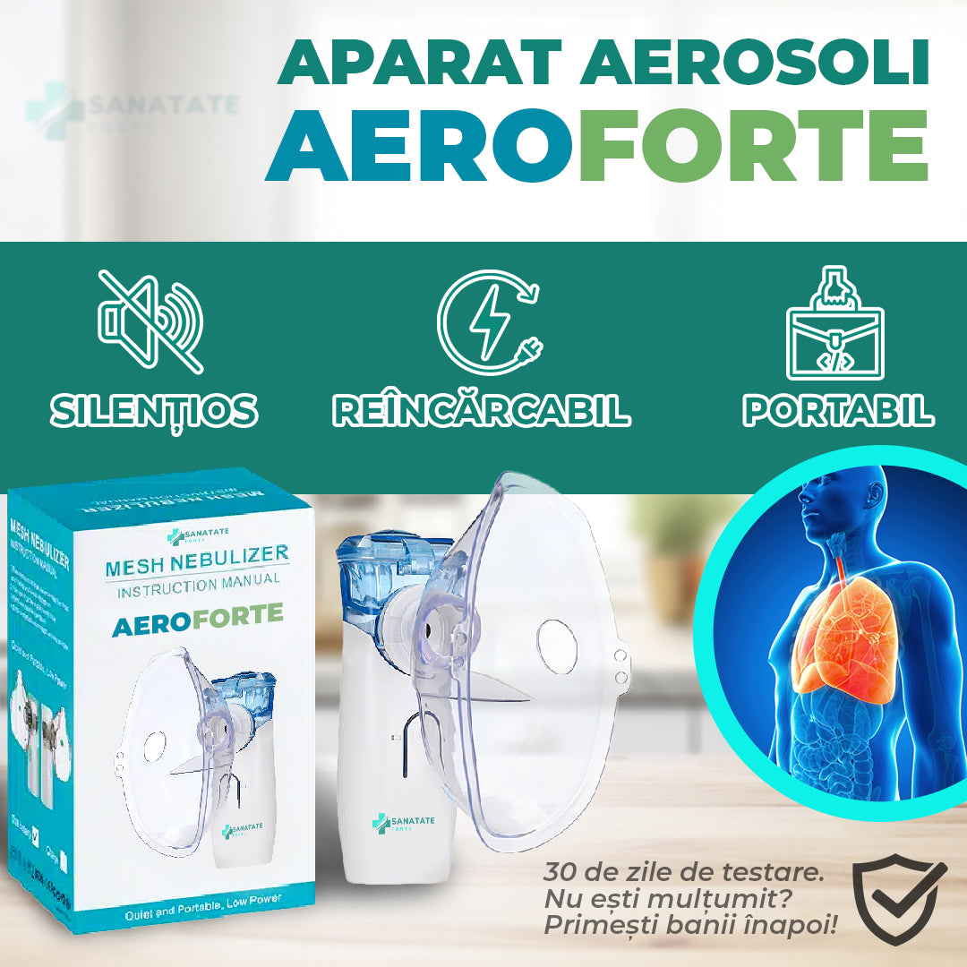 Aparat aerosoli, nebulizator AEROFORTE