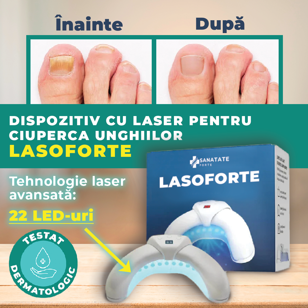 Dispozitiv laser pentru ciuperca unghiilor LASOFORTE