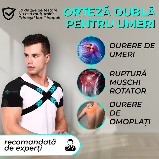 Orteza dubla pentru umeri