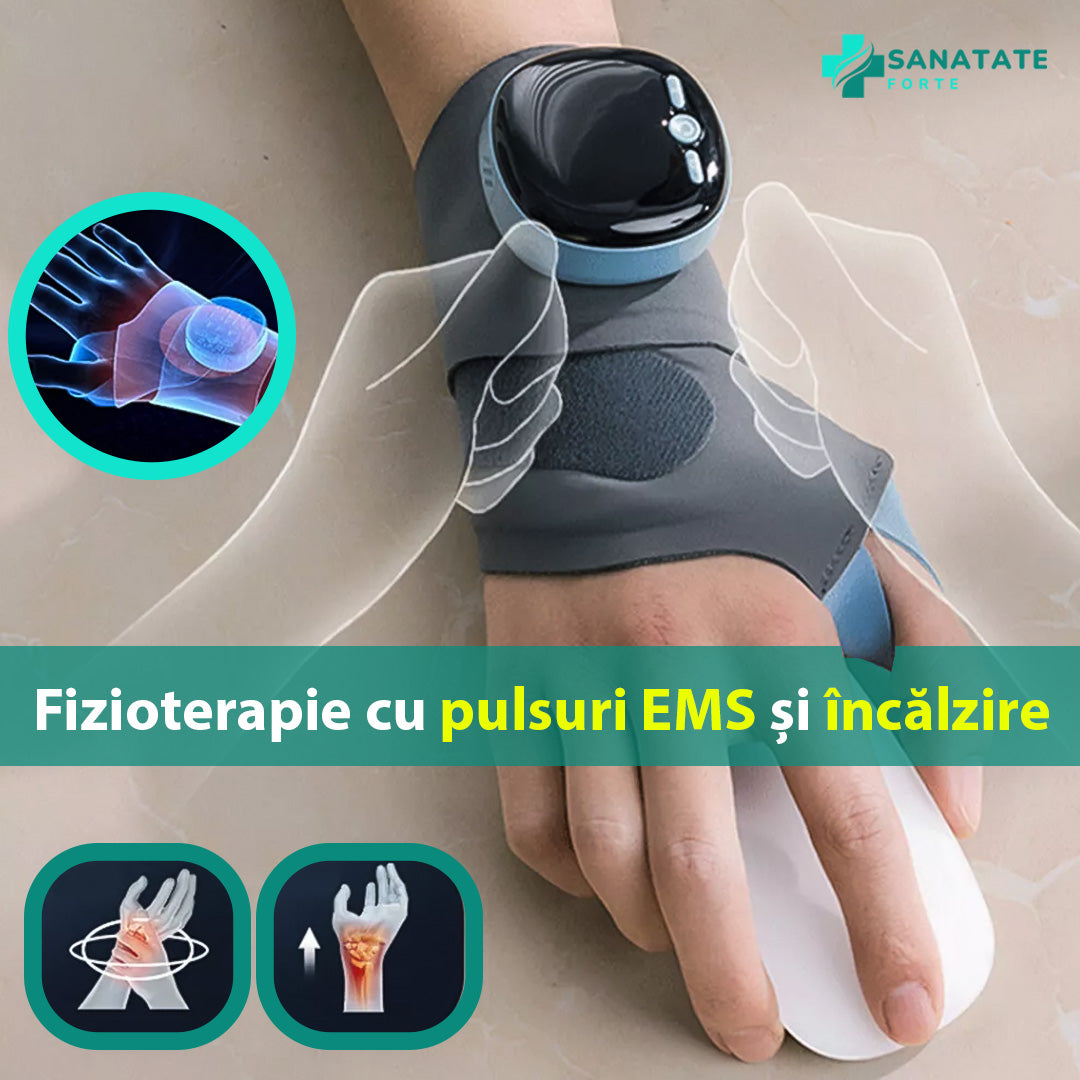Aparat de terapie 3in1 pentru incheietura mainii