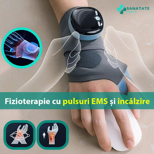 Aparat de terapie 3in1 pentru incheietura mainii
