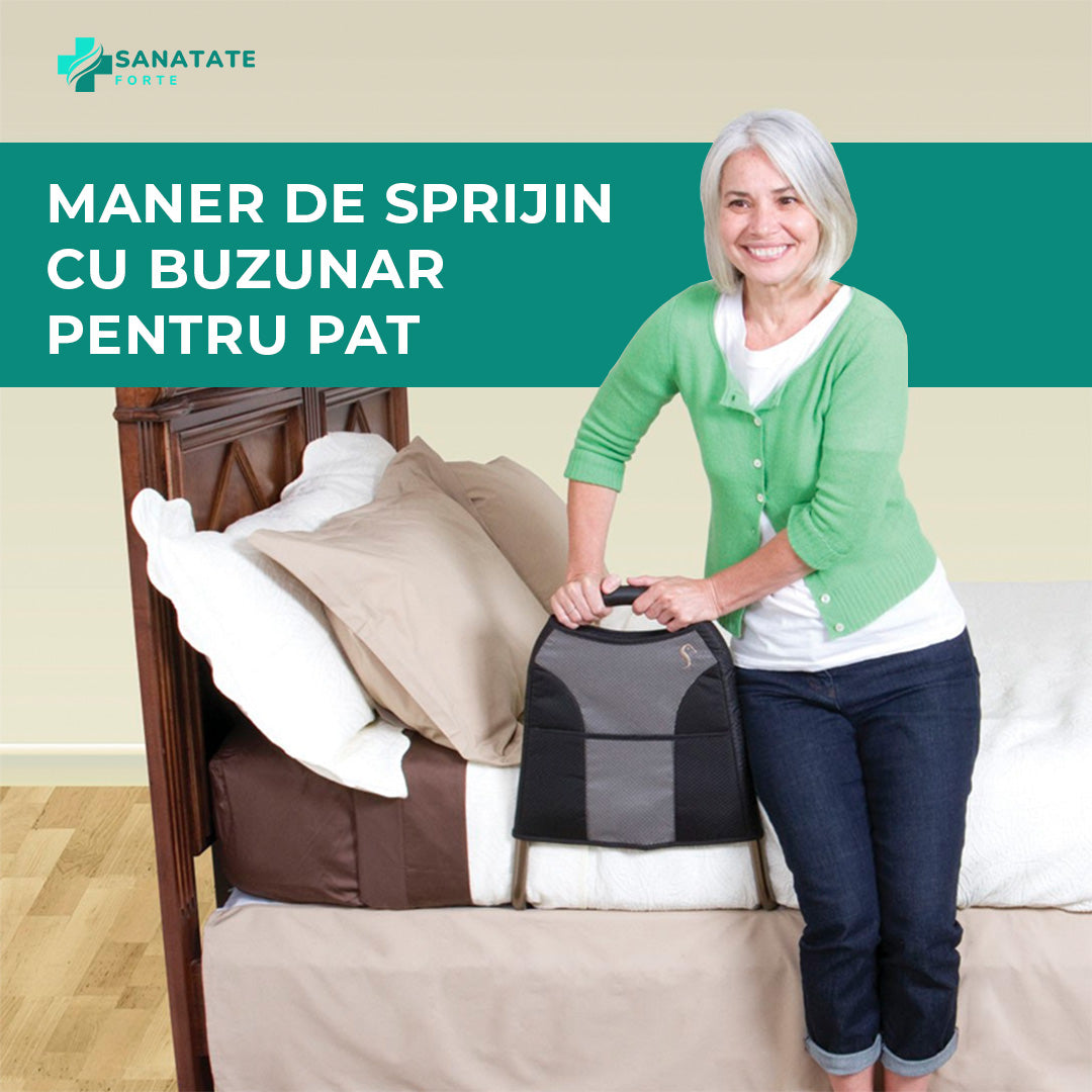 Maner de sprijin pentru pat