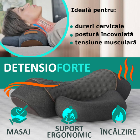 Aparat 3 in 1 DETENSIOFORTE, masaj cervical